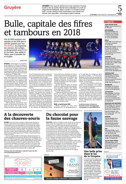 La Gruyère, den 24. August 2017