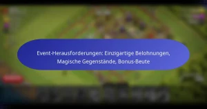 Read more about the article Event-Herausforderungen: Einzigartige Belohnungen, Magische Gegenstände, Bonus-Beute