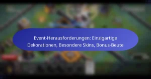 Read more about the article Event-Herausforderungen: Einzigartige Dekorationen, Besondere Skins, Bonus-Beute
