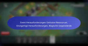 Read more about the article Event-Herausforderungen: Exklusive Ressourcen, Einzigartige Herausforderungen, Magische Gegenstände