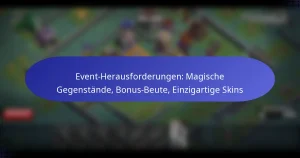 Read more about the article Event-Herausforderungen: Magische Gegenstände, Bonus-Beute, Einzigartige Skins